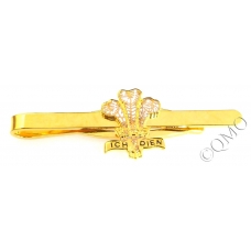 RRW Royal Regiment Of Wales Tie Bar / Slide / Clip (Metal / Enamel)